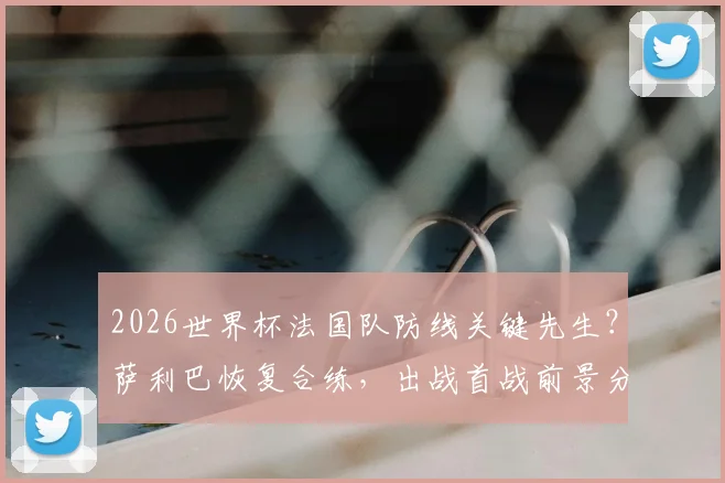 2026世界杯法国队防线关键先生?萨利巴恢复合练,出战首战前景分析